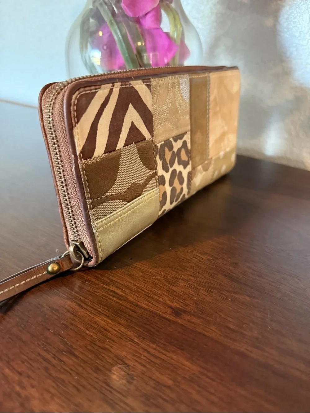 Coach patchwork long